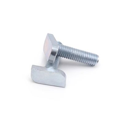 Grade 8.8 Din Hammer Head Bolt For Mounting Rail Photovoltaic And Elevator