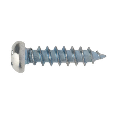 DIN 7981 Cross Recessed Pan Head Self Tapping Screws Plain Dacromet Galvanization