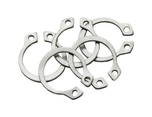 Normal Type Retaining Rings DIN471 Stainless Steel SUS304 Plain For Shafts