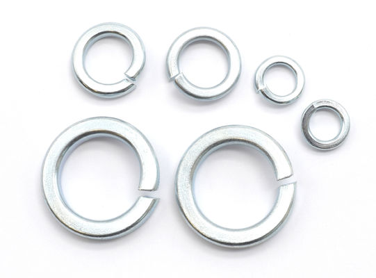 DIN 127 Spring Lock Washer Types Carbon Steel 70# With Square Ends