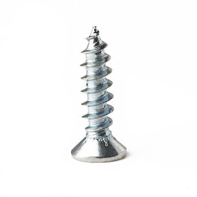 2.5mm Diameter Cross Recessed Countersunk Head Tapping Screws ISO7050 UNI6955