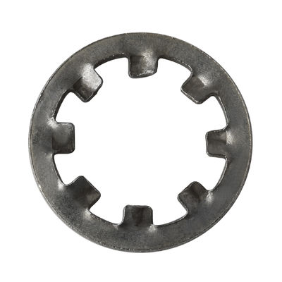 SUS304 Plain Galvanization DIN 6797 Serrated Lock Washers Type J Internal Teeth