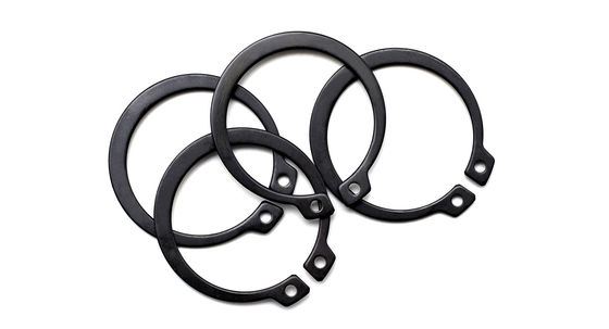Shafts DIN 471 Retaining Rings Carbon Steel 65Mn Blacked Parkerizing